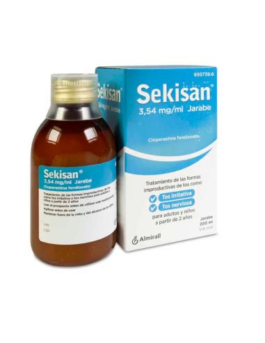 SEKISAN 3 54 MG ML JARABE 200 ML