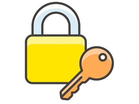 Locked With Key Emoji Png Transparent Emoji