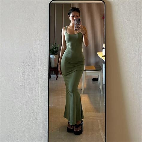Skims Bodycon Maxi Dress Womens Fashion Dresses And Sets Dresses On