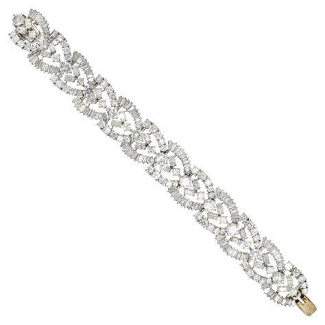 Tiffany And Co Art Deco Diamond Bracelet At 1stdibs