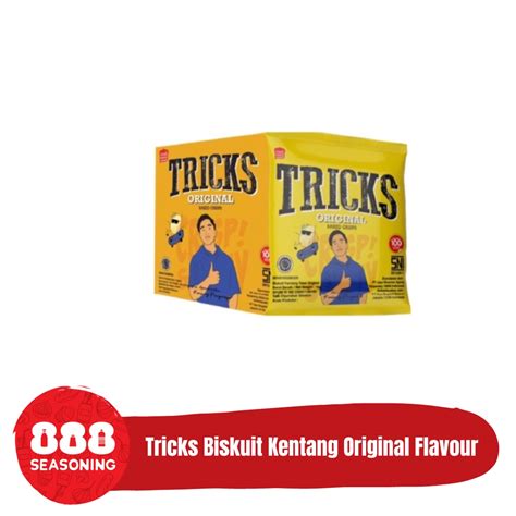 Jual TRICKS BISKUIT KENTANG BAKED POTATO ALL VARIANT 15g X 10 Pcs