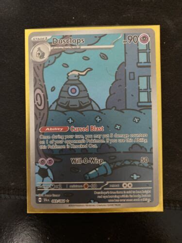 Pokémon Dusclops Shrouded Fable 069 064 Secret Rare NM Full Art