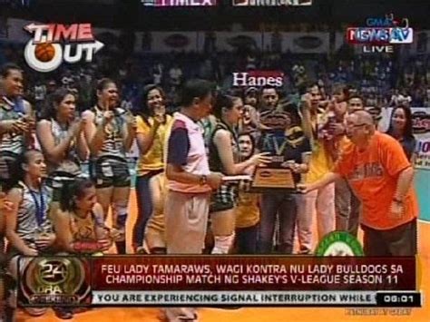 24 Oras FEU Wagi Kontra NU Sa Championship Match Ng Shakey S V League