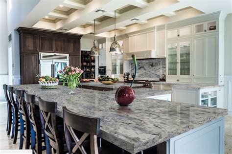 Aspen White Granite Kitchen Contemporary Kitchen Baltimore By