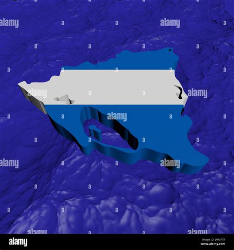 Mapa De Nicaragua Con Bandera Fotografías E Imágenes De Alta Resolución Alamy