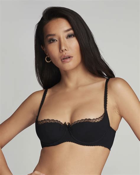 Carri Padded Balconette Underwired Bra In Black By Agent Provocateur