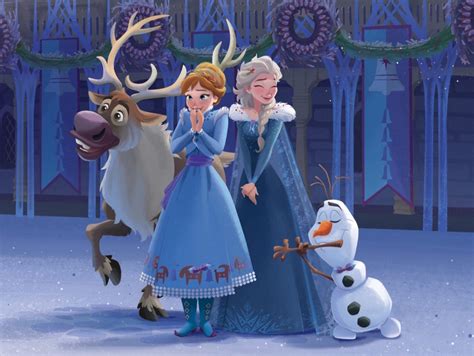 Olafs Frozen Adventure - Storybook Illustration - Frozen Photo ...