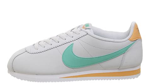 Nike Classic Cortez White Jade Orange Where To Buy 807471 019 The