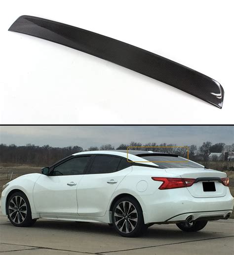 Buy VIP Carbon Fiber Rear Window Roof Spoiler Wing Compatible With 2016