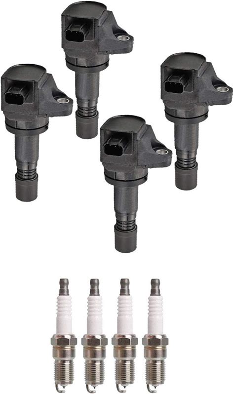 Amazon Ena Set Of Iridium Spark Plug And Ignition Coil Pack