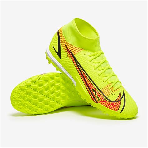 Nike Mercurial Superfly VIII Academy TF Volt Noir Carmin Volt Noir