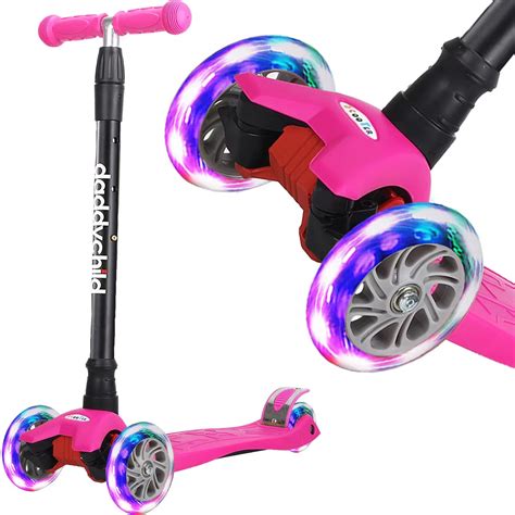 Scooters For Kids 3 Wheel Kick Scooter For Toddlers Girls And Boys 4