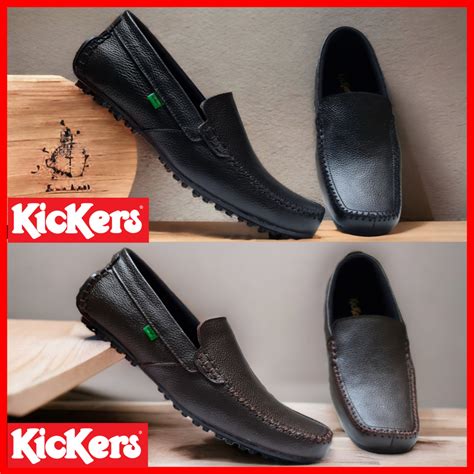 Jual Sepatu Kerja Pria Formal Kickers Kulit Asli Sepatu Pantofel