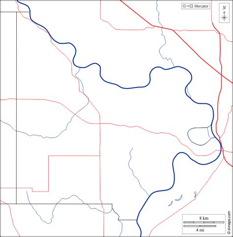 Condado De Doniphan Mapa Gratuito Mapa Mudo Gratuito Mapa En Blanco