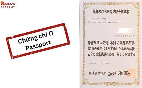 Chứng chỉ FE và IT Passport có gì khác nhau Beetech Academy