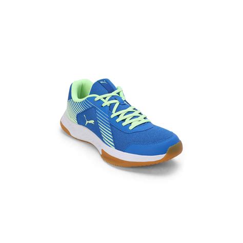 Buy Puma Badminton Smash Sprint Unisex Blue Badminton Shoes Online