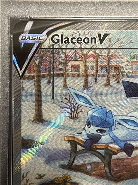 Glaceon V Evolving Skies PSA 10 AA Alternate Art Hobbies Toys