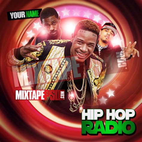 Mixtape Cover Template Hip Hop Radio Graphic Design Mixtapepsds