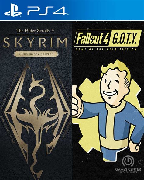 Fallout 4 Goty Skyrim Anniversary Edition Bundle Español