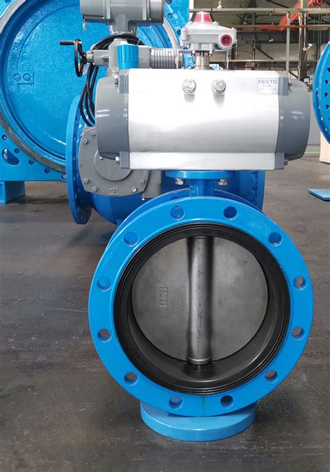 Double Flange Butterfly Valve Manufacturer Twt Valve China Double