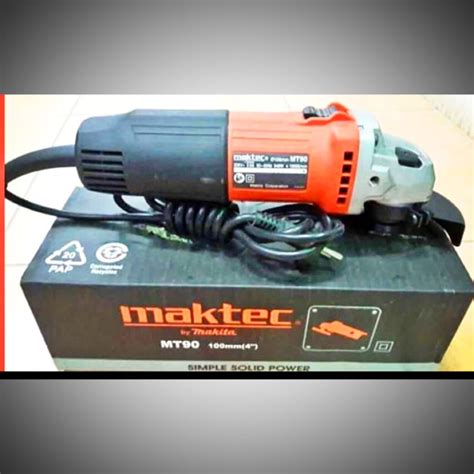 Jual Gerinda Maktec Mt90 Mesin Gerinda Tangan Maktec Mt90 Shopee Indonesia