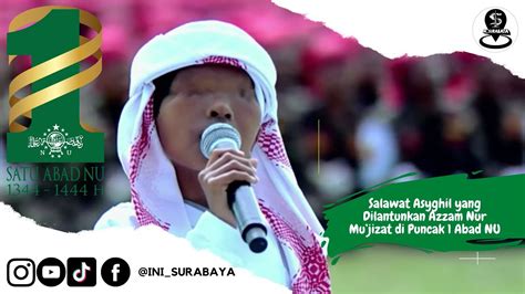 Anak Pelantunkan Shalawat Asyghil Diiringi Twilite Orchestra Dalam