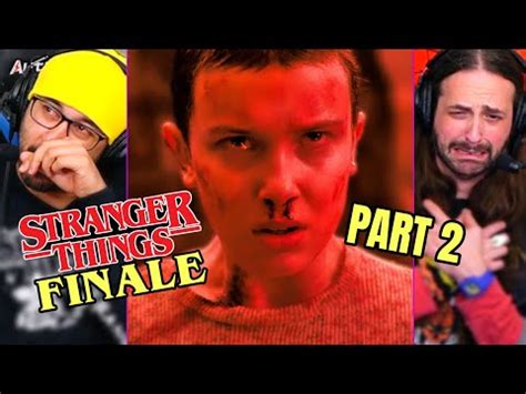 STRANGER THINGS 4x9 FINALE REACTION PART 2 Chapter 9 The Piggyback