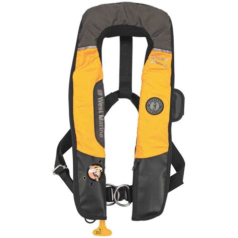 West Marine Ocean Series Automatic Inflatable Life Jacket With Harness