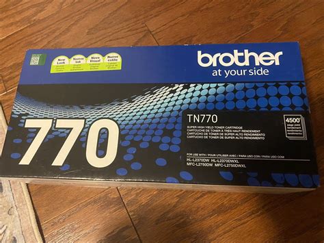 Used Genuine Brother Tn Black Super High Yield Toner Cartridge Brand