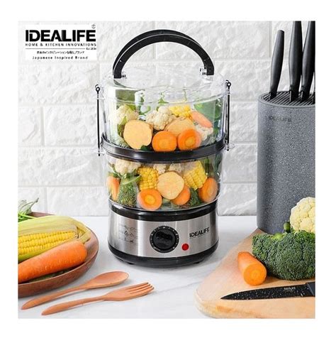 Jual Idealife Il Electric Food Steamer Kukusan Listrik Susun Di