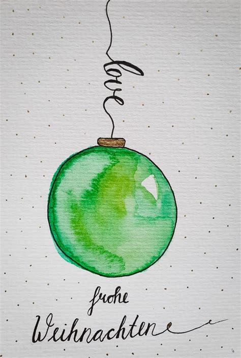 Weihnachtskugel Aquarell Weihnachts Grafiken Aquarell Weihnachten