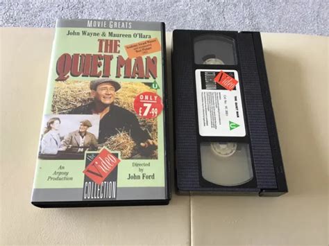 The Quiet Man Starring John Wayne Vhs Video Movie Cassette Tape Vgc £