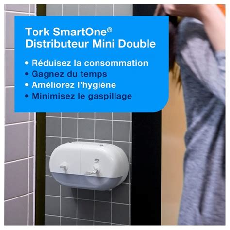 Distributeur Papier Toilette Tork T Smartone Mini