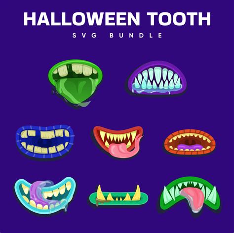 Halloween Tooth Svg Masterbundles