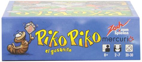 Zoch Piko Piko el gusanito Juego de Mesa en español Mercurio