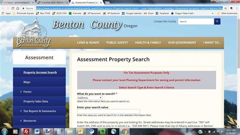 Benton County Rolls Out New Property Search Tool