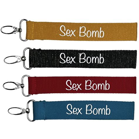 Porte clés sangle Sex Emmanuel Création