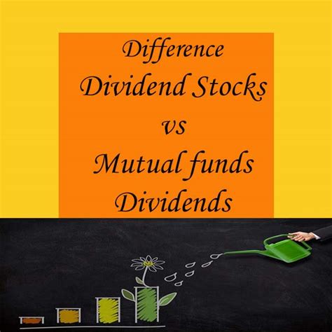 Dividend Stocks Vs Mutual Funds Dividends Advantages And Disadvantages