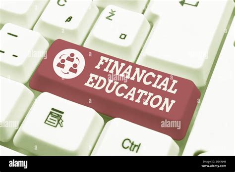 text  presenting financial education conceptual photo education