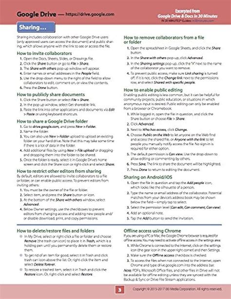 Google Docs Cheat Sheet Off Ausc Edu Au