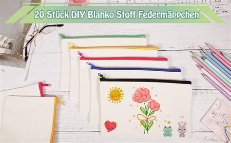 Auidy Txd St Ck Diy Blanko Stoff Federm Ppchen Bunt Blanko