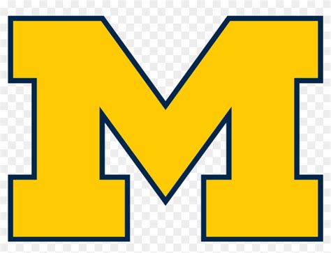 Michigan Wolverines Block M - Michigan Wolverines, HD Png Download ...