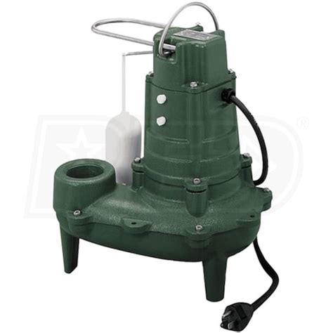 Zoeller 267 0001 M267 1 2 HP Cast Iron Sewage Pump 2 Inch W Vertical