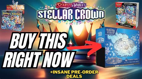 New Set Announced Buy The Stellar Crown Pok Mon Center Exclusive Etb