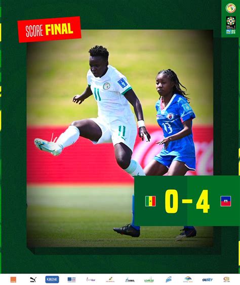 FSF on Twitter 𝙁𝙄𝙉 𝘿𝙀 𝙈𝘼𝙏𝘾𝙃 Le Sénégal sincline 0 4 en demi finale