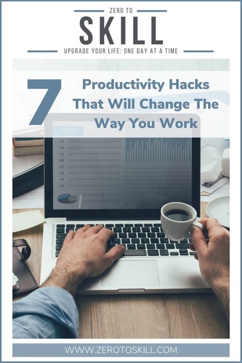 Productivity Hacks These 7 Things Will Completely Change The Way You