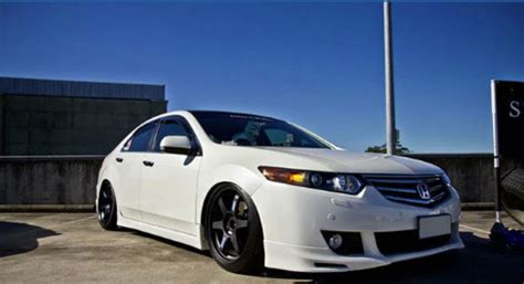 2009-2010 ACURA TSX JDM STYLE FRONT BUMPER LIP | Phantom Autos