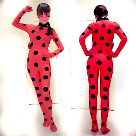 Aliexpress.com : Buy Kids Adult Miraculous Ladybug Cosplay Costume With Mask Ladybug Romper ...