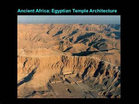 Ancient Africa Egyptian Temple Architecture Old KingdomMiddle