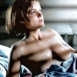 Carla Gugino Nude Scenes From Sin City Enhanced And Colorized